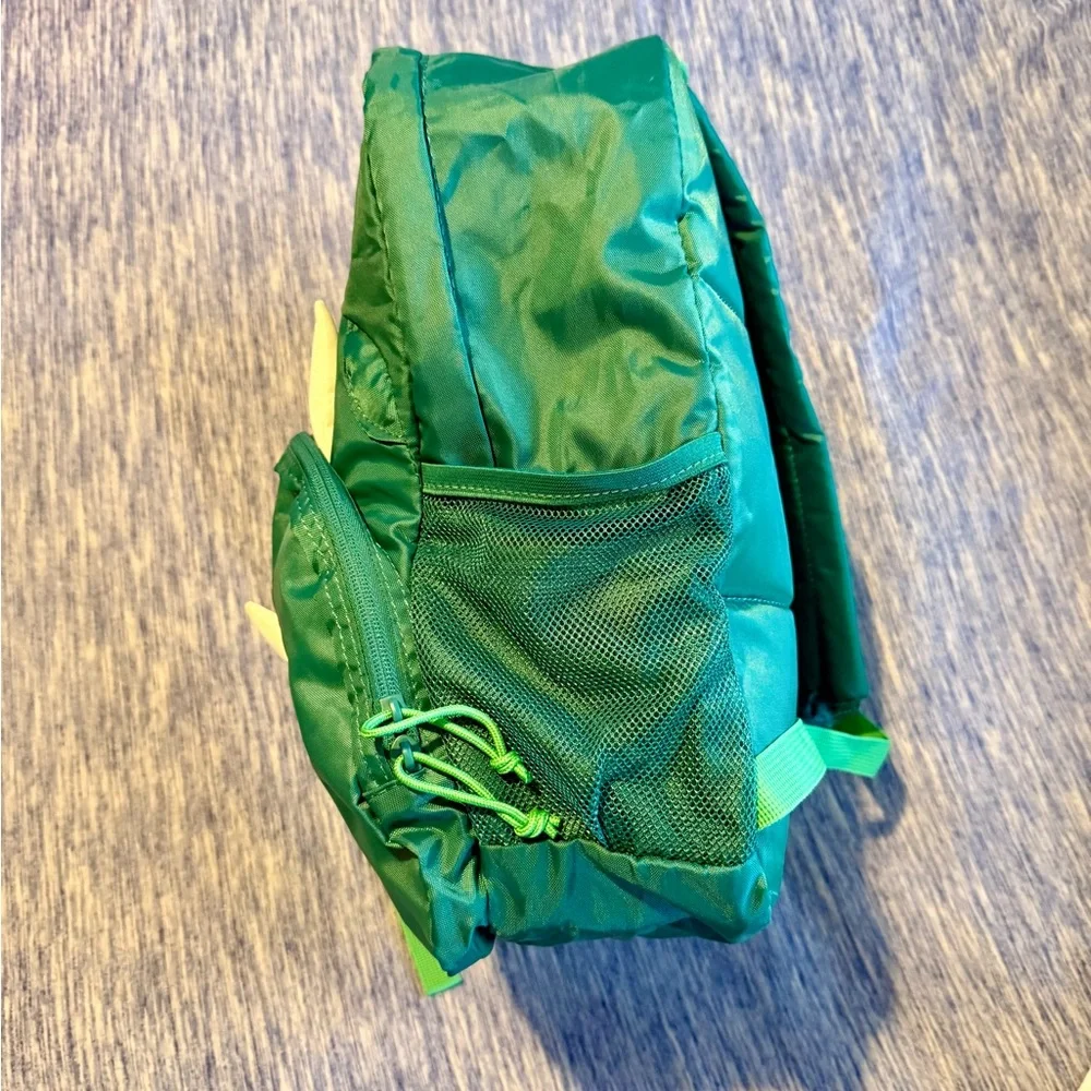 Green Triceratops Dinosaur Kids Backpack